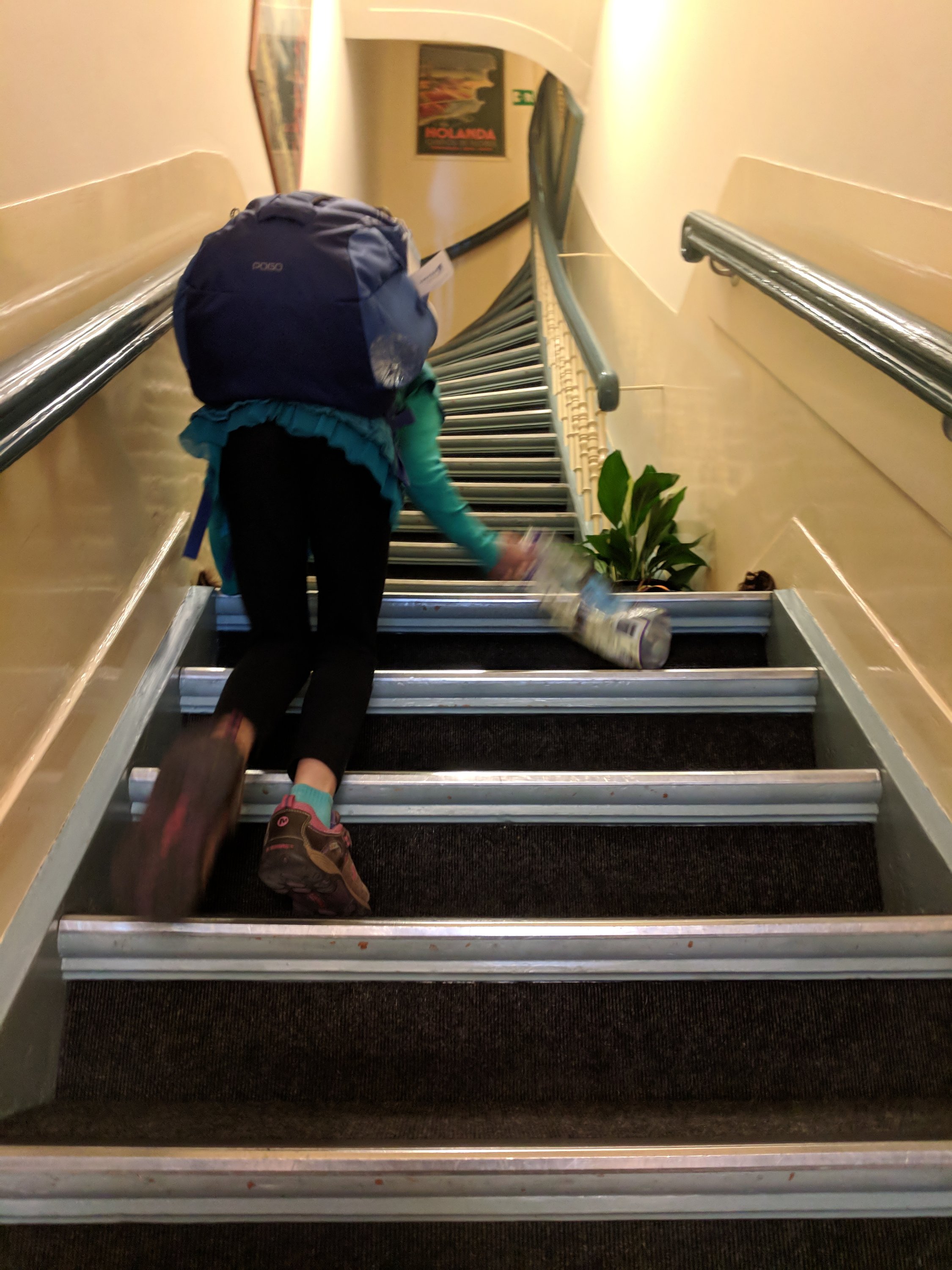 Hotel stairs
